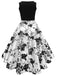 Vestito Swing Floreale anni '50