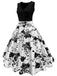 Vestito Swing Floreale anni '50